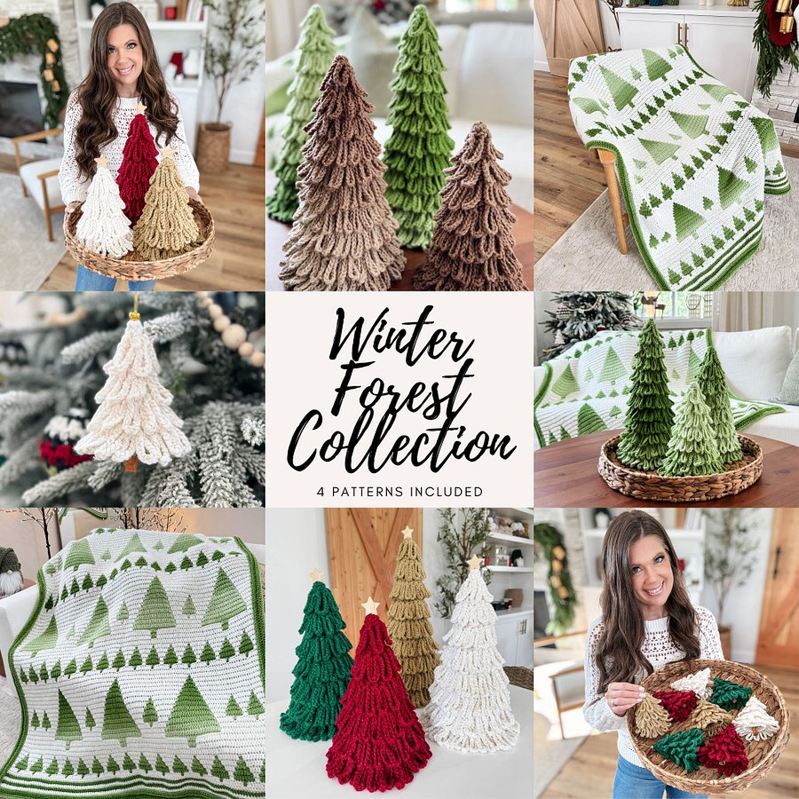 Winter Forest Collection Crochet Pattern Ebook product image (1)