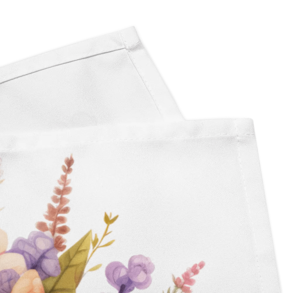 Floral Rugged Boots with Bouquet Napkins (4) product image (2)