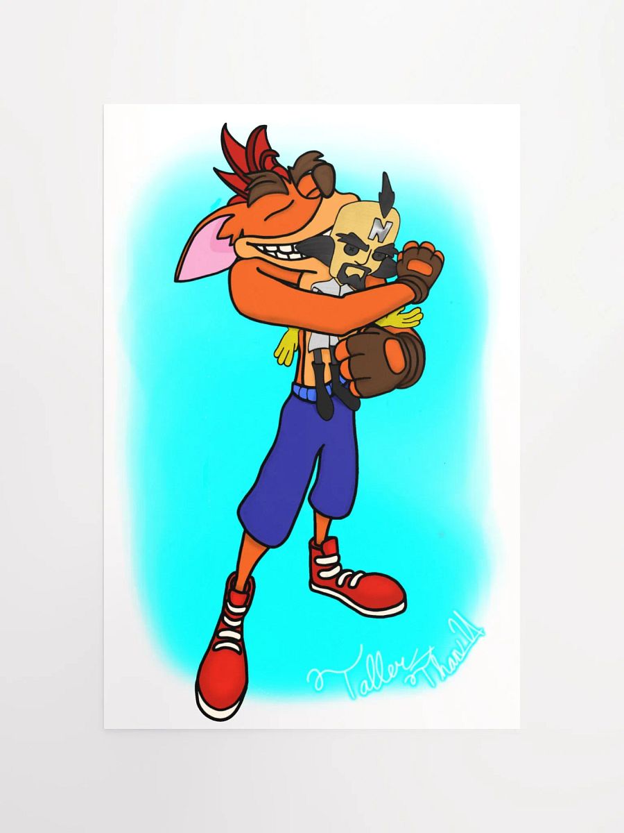 Matte Paper Crash Hug Poster product image (4)