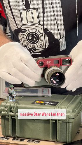The Leica M3 Project Boba Fett 1977.
This special camera is a collaboration between JCH and Grey Mountain Industries. Produce...
