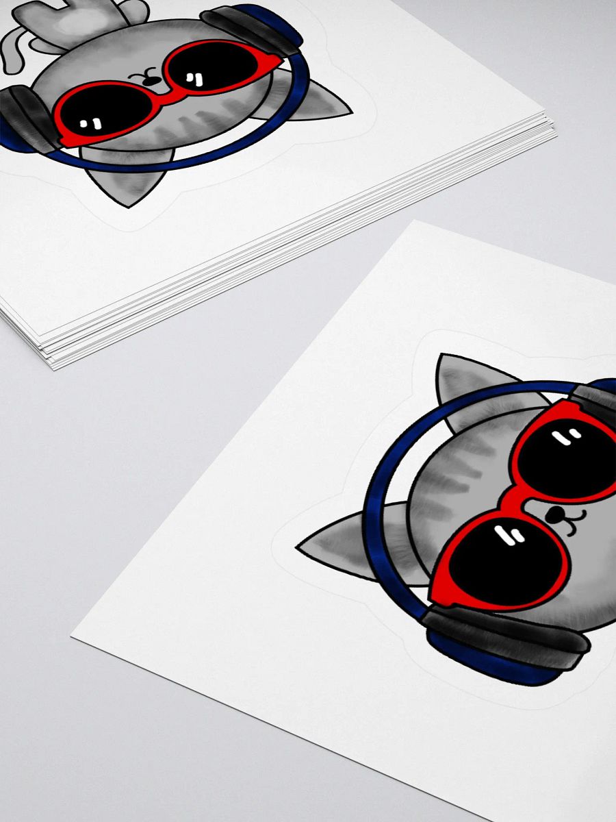 Kitty Vibes Sticker Set product image (11)