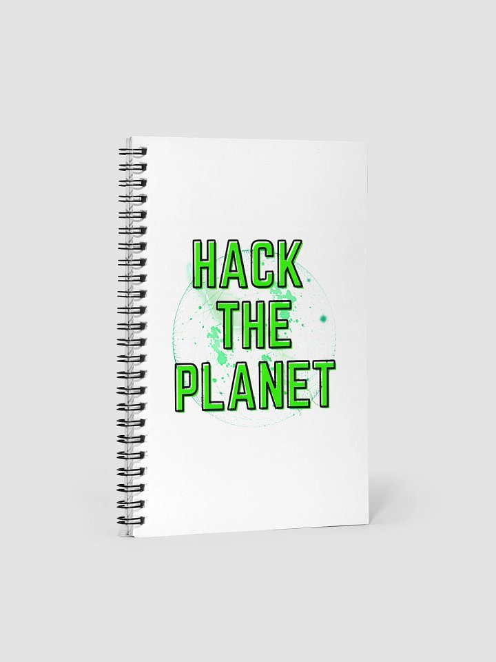 📓 Root Access Spiral Notebook – “Hack The Planet” Edition product image (1)