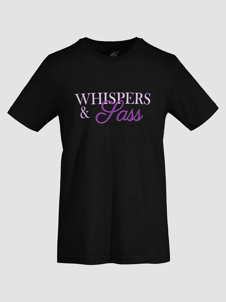 Whispers & Sass Signature Tee product image (1)