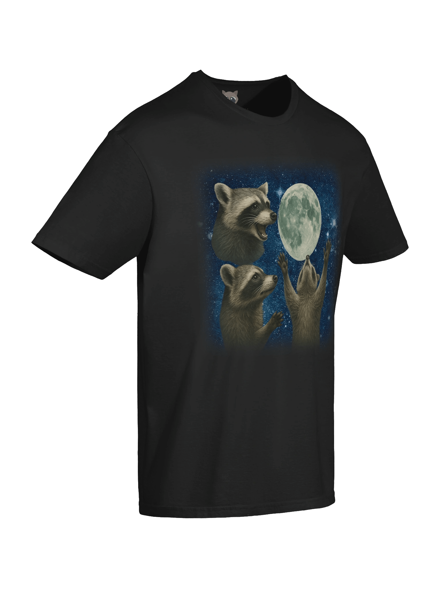 Live Like Gabi Raccoon and Moon T-Shirt product image (3)