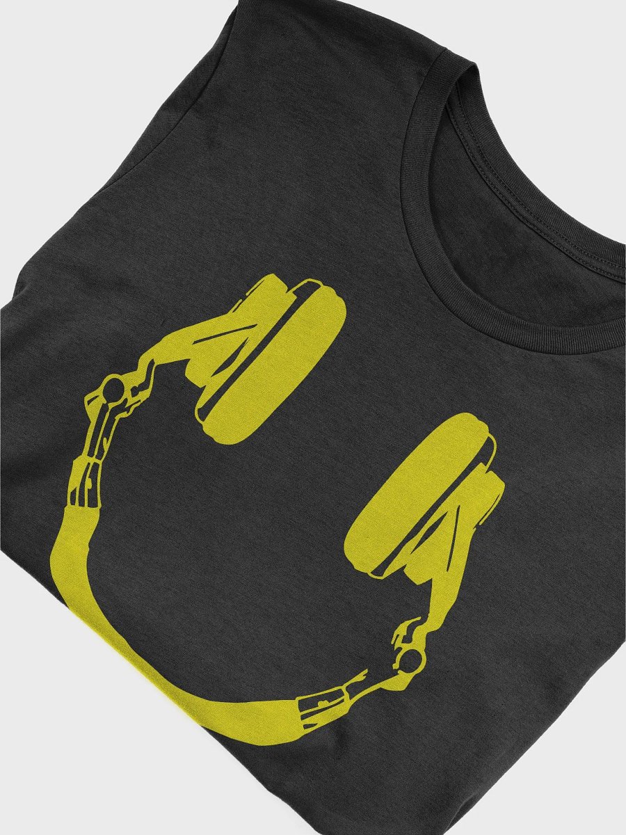 DJ Smiley Headphones T-Shirt product image (5)