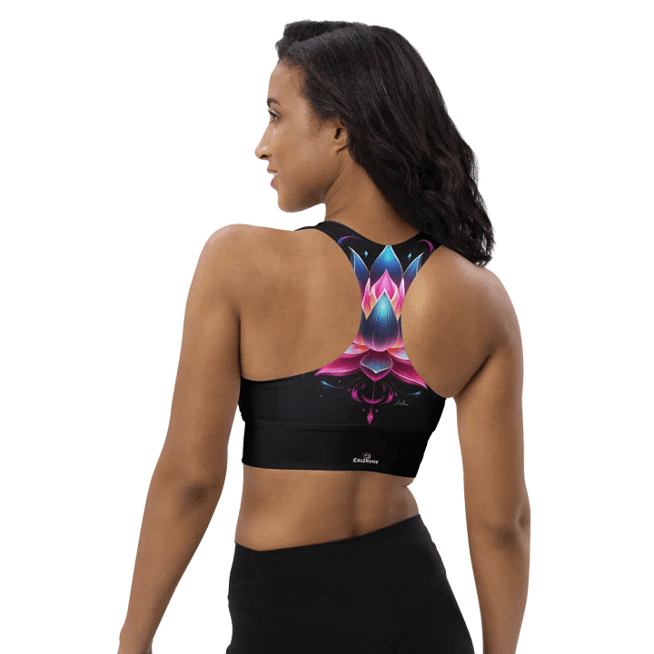 Enlightened Lotus - All-Over Sports Bra product image (2)
