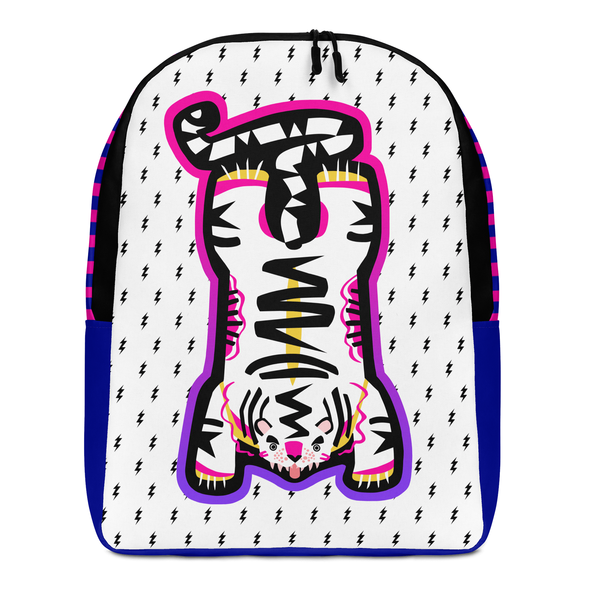 Pink & Blue Tiger Backpack - Electric Tiger Club product image (3)