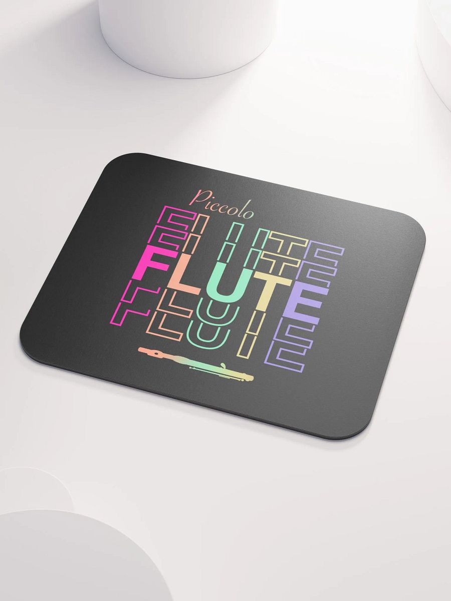 Symmetrical Flute Graphic Mouse Pad - Piccolo product image (3)