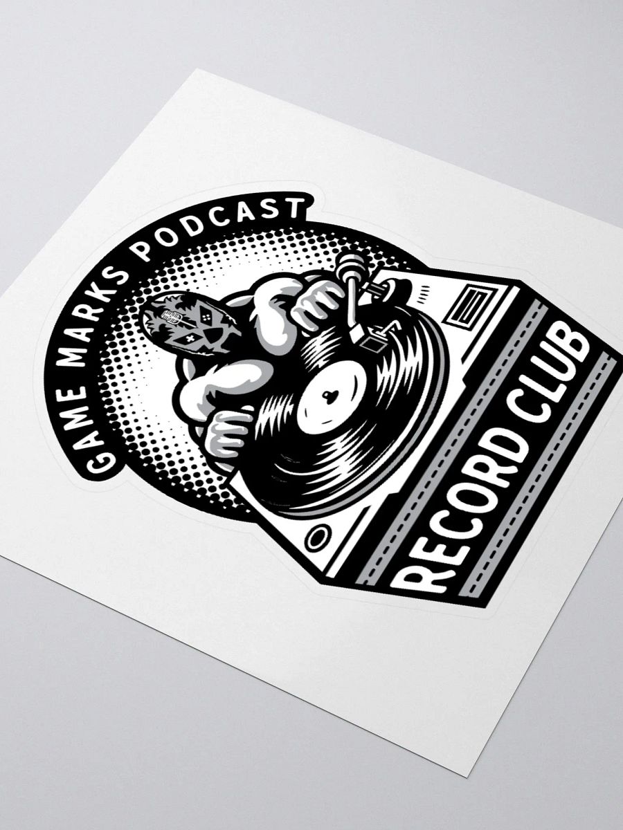 Game Marks Podcast Record Club Sticker product image (8)