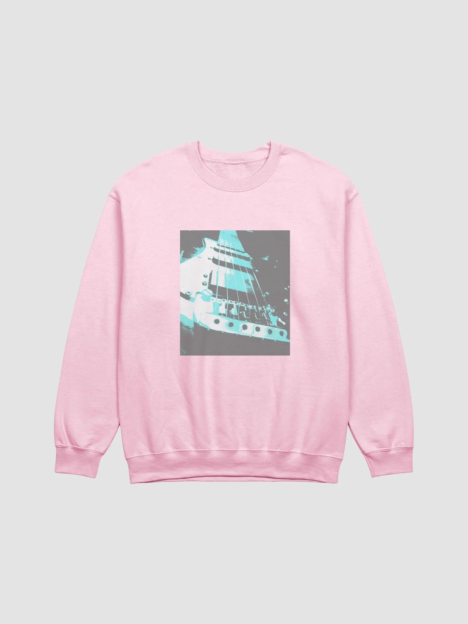 Blue Guitar Crewneck Sweatshirt - Unisex product image (2)