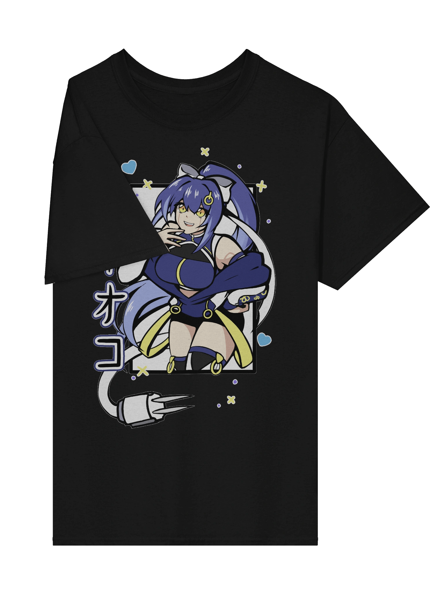 Aneoko - Katakana Print T-Shirt + Jersey Number 1 product image (8)