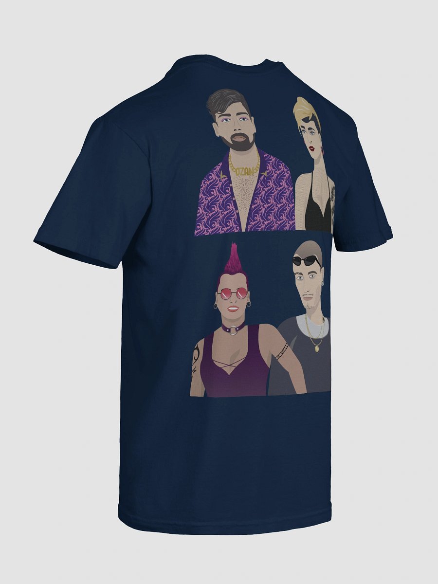 Bros & Sis - Comfort Heavyweight T-Shirt (unisex, dark) product image (8)