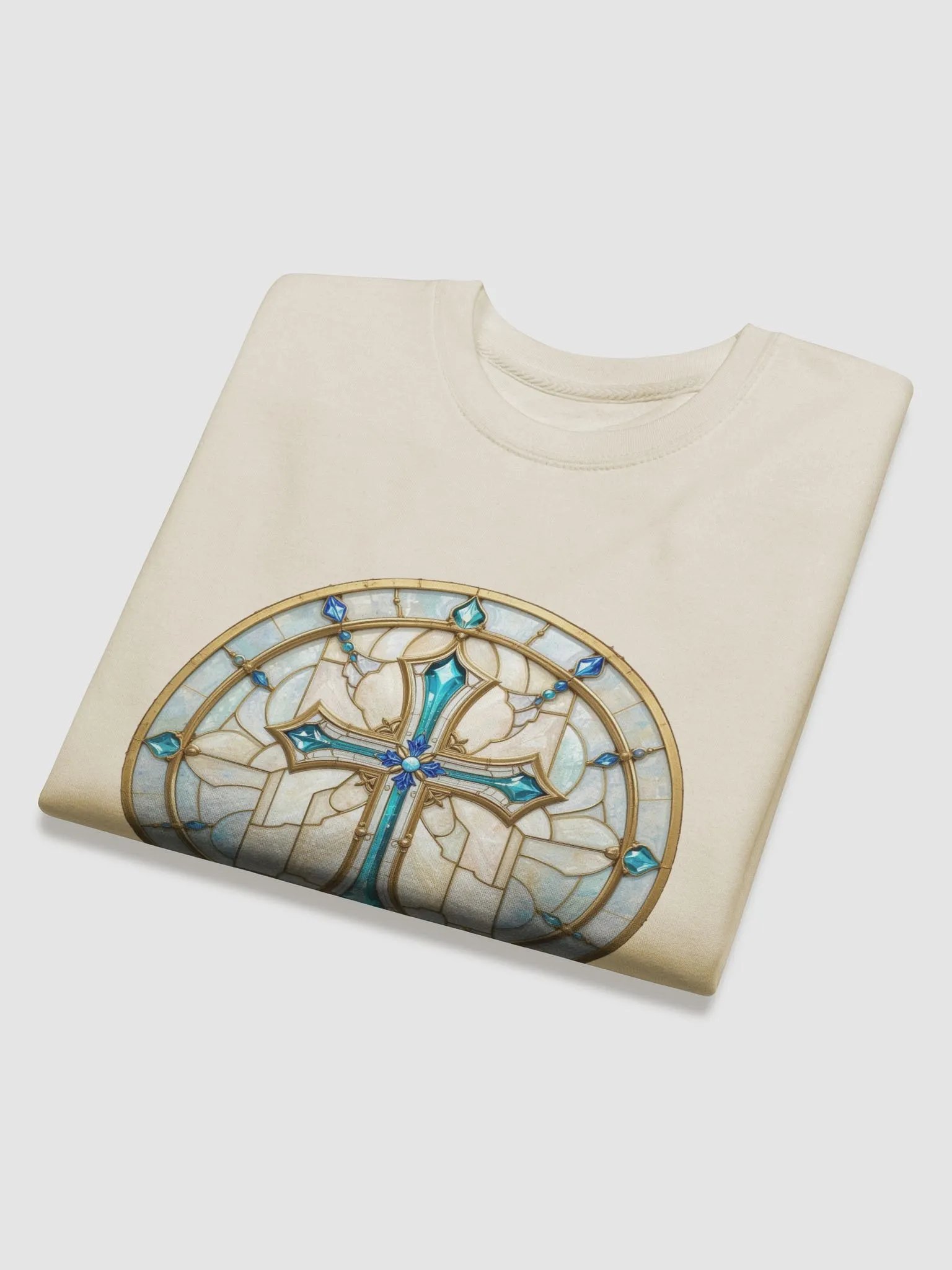 Sacred Serenity Stained Glass Sweatshirt product image (4)