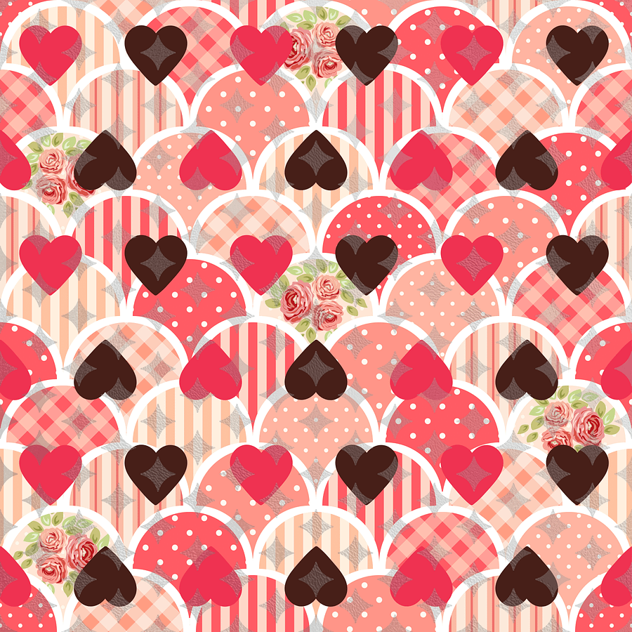 Strawberry Fields Seamless Pattern product image (1)