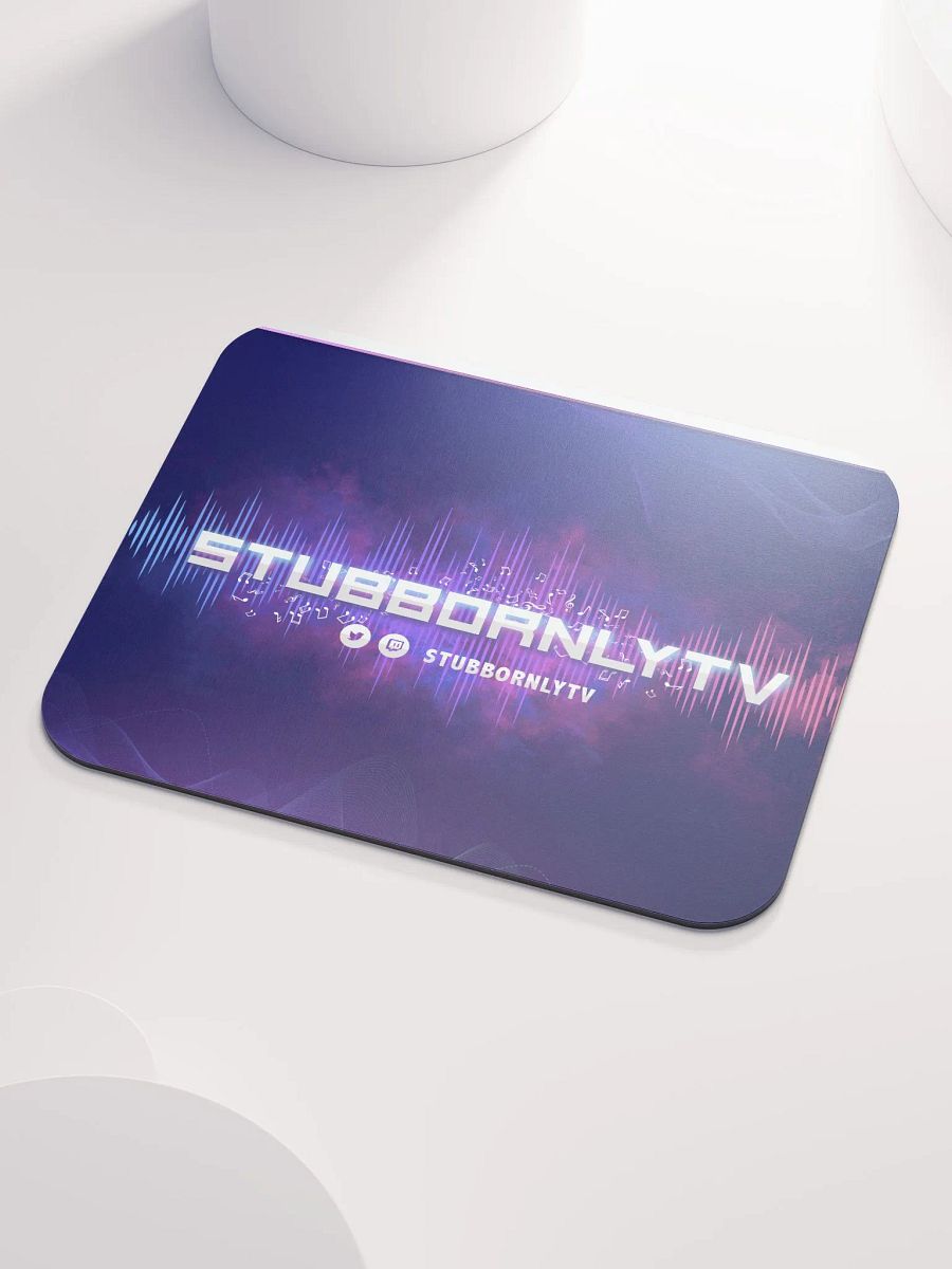 Vibrant StubbornlyTv Wave Mouse Pad product image (3)