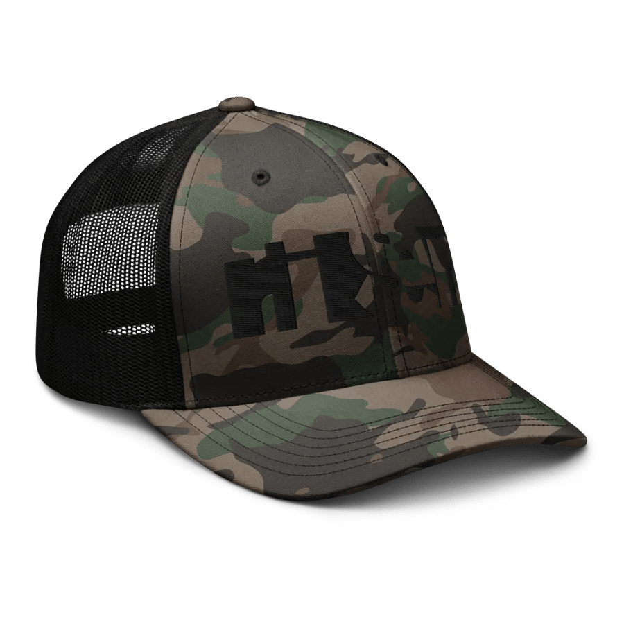 DJ: Risen Has Come | Camo Trucker Hat product image (6)