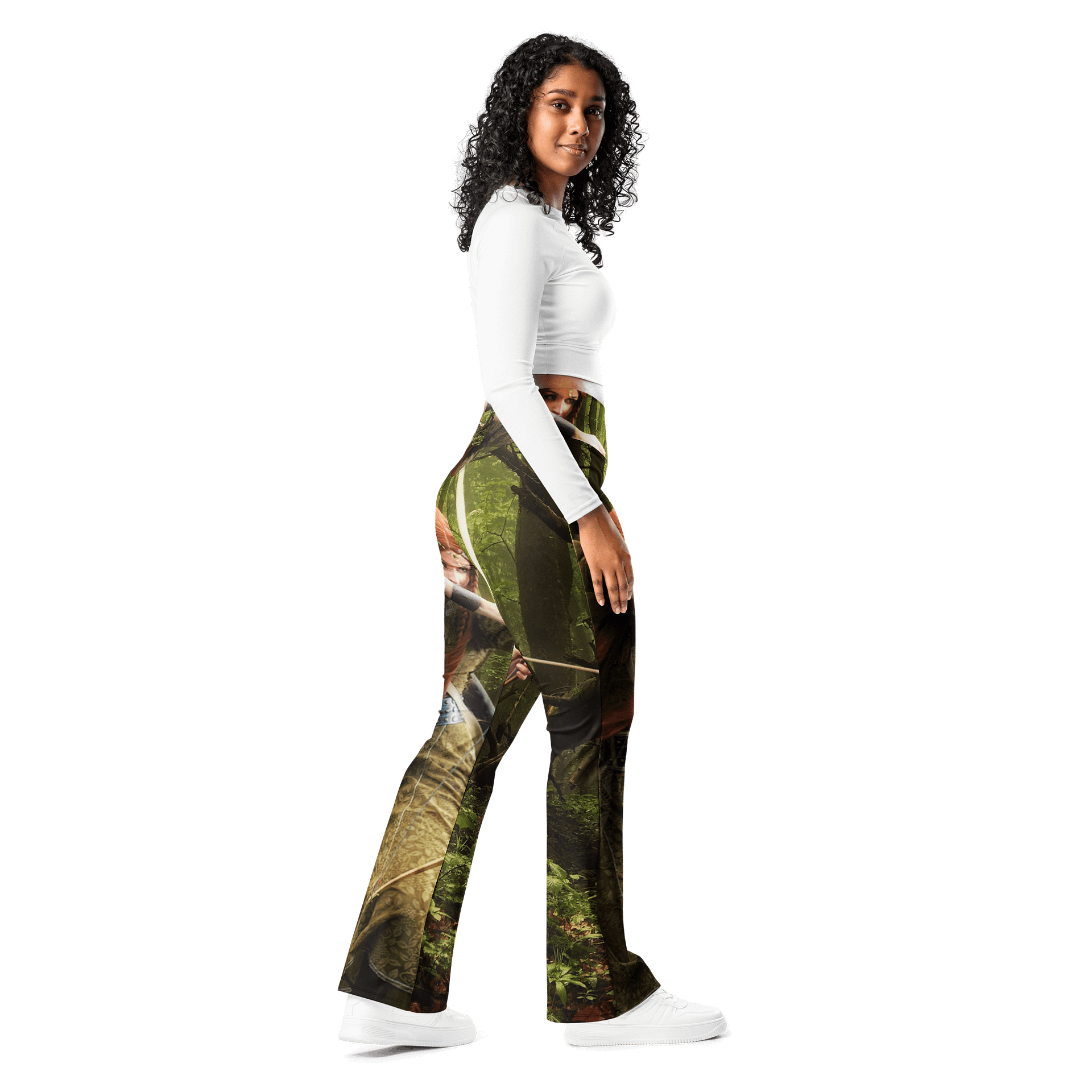 'Elven Stories - Rainhill' Flare Vision Leggings product image (9)