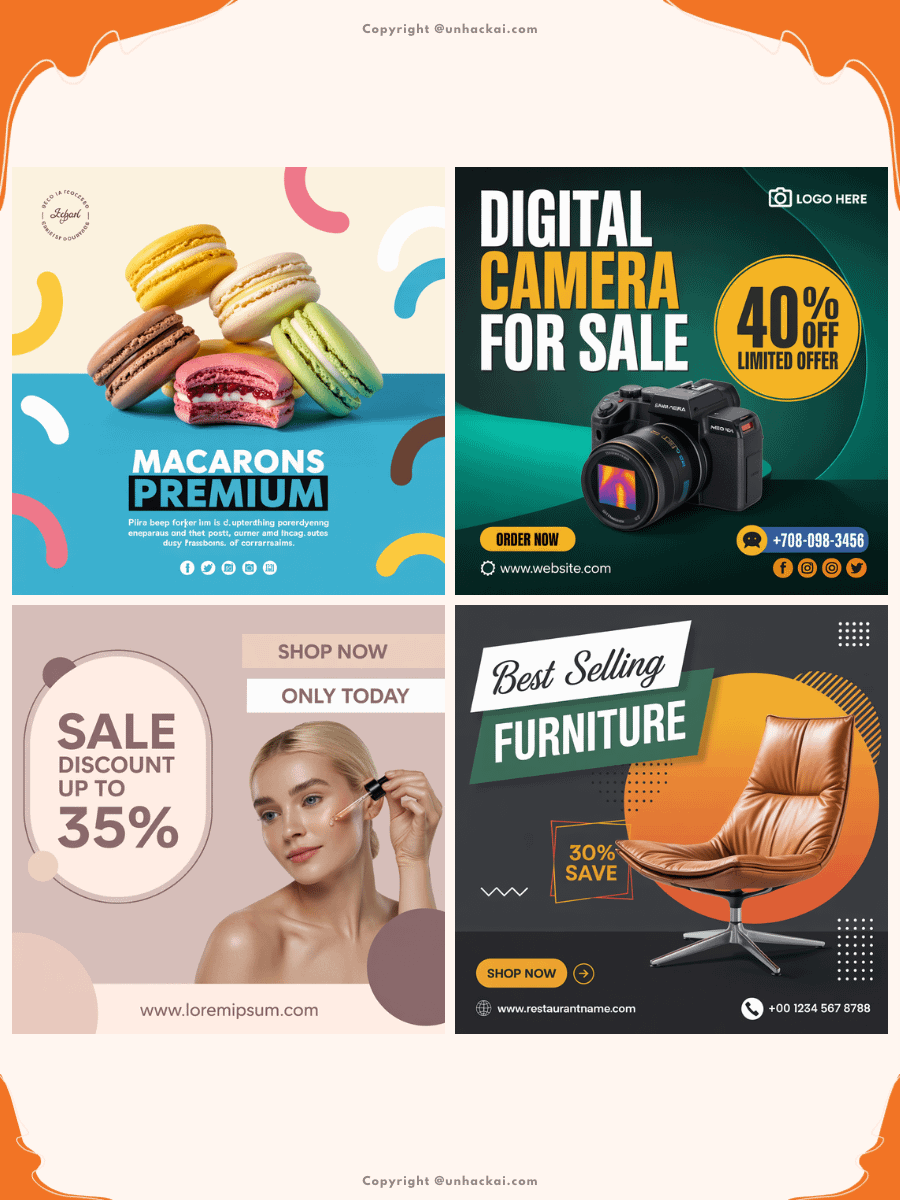 42 Product Ads Ideogram AI Prompts for Instagram Posts for Small Business Owners product image (3)