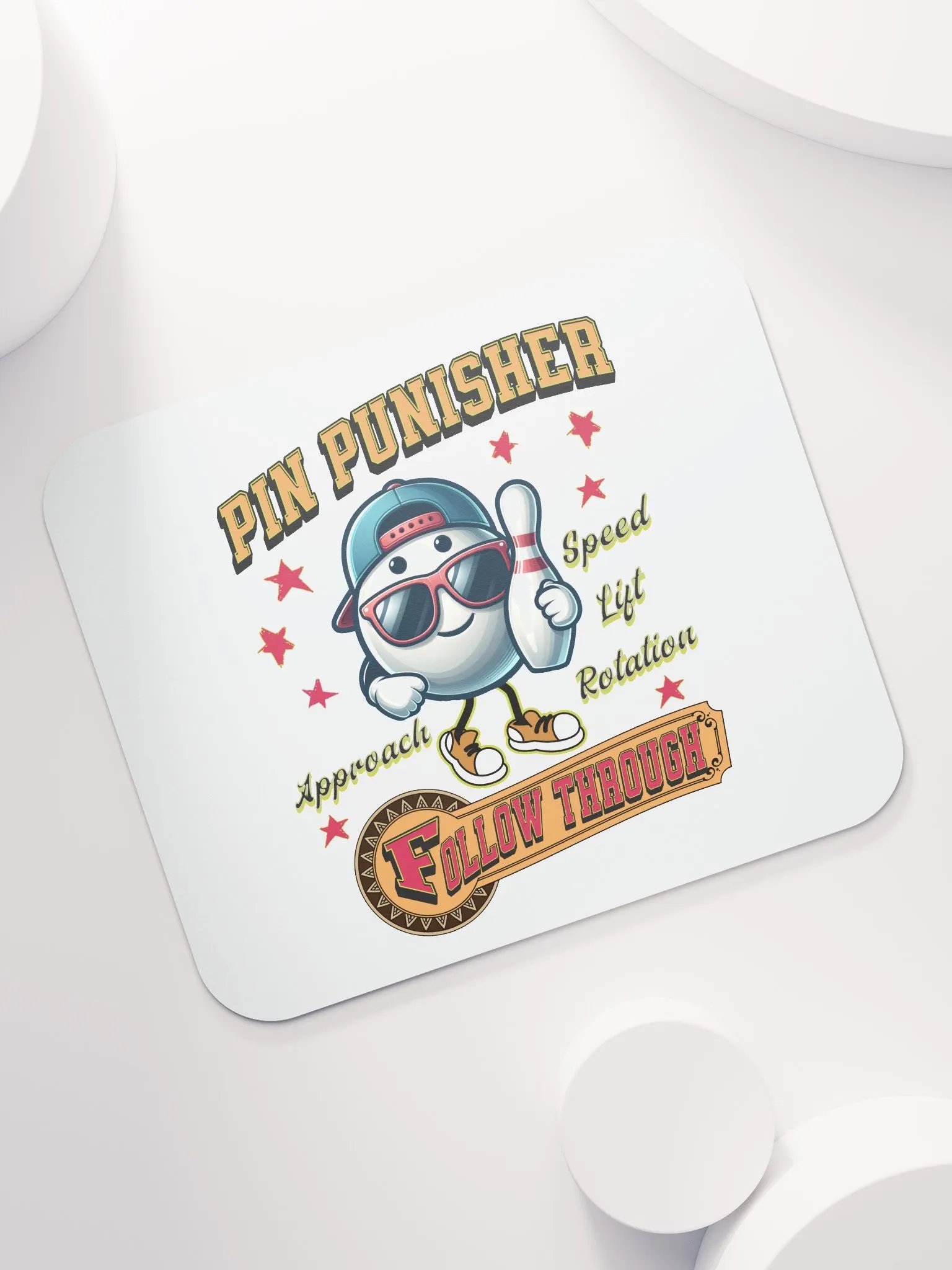 Pin Punisher Bowling Mouse Pad product image (5)