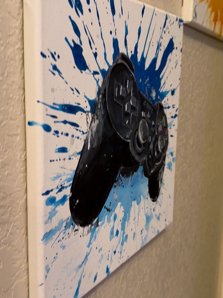 PS2 Controller Splatter Pop Art product image (2)