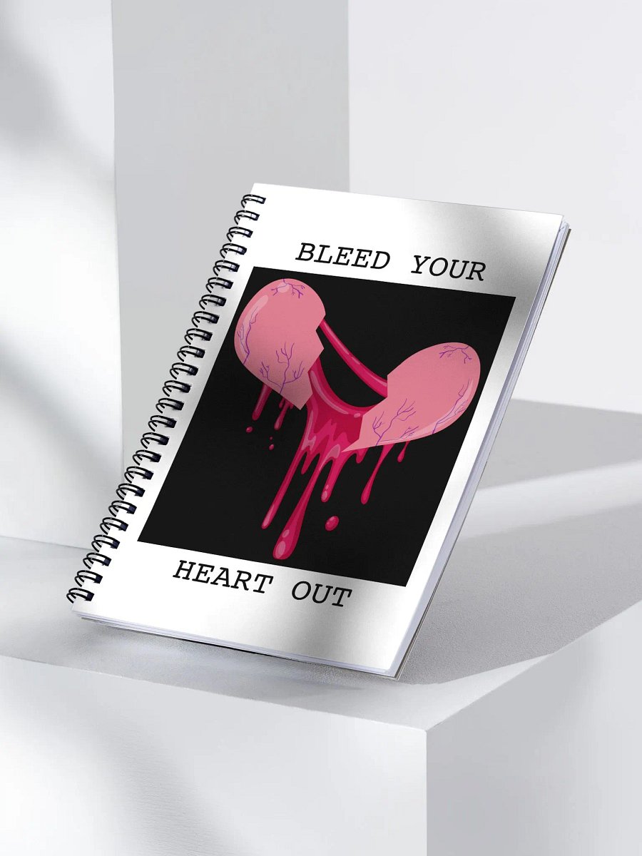 Bleed Your Heart Out Notebook (Digital) product image (3)