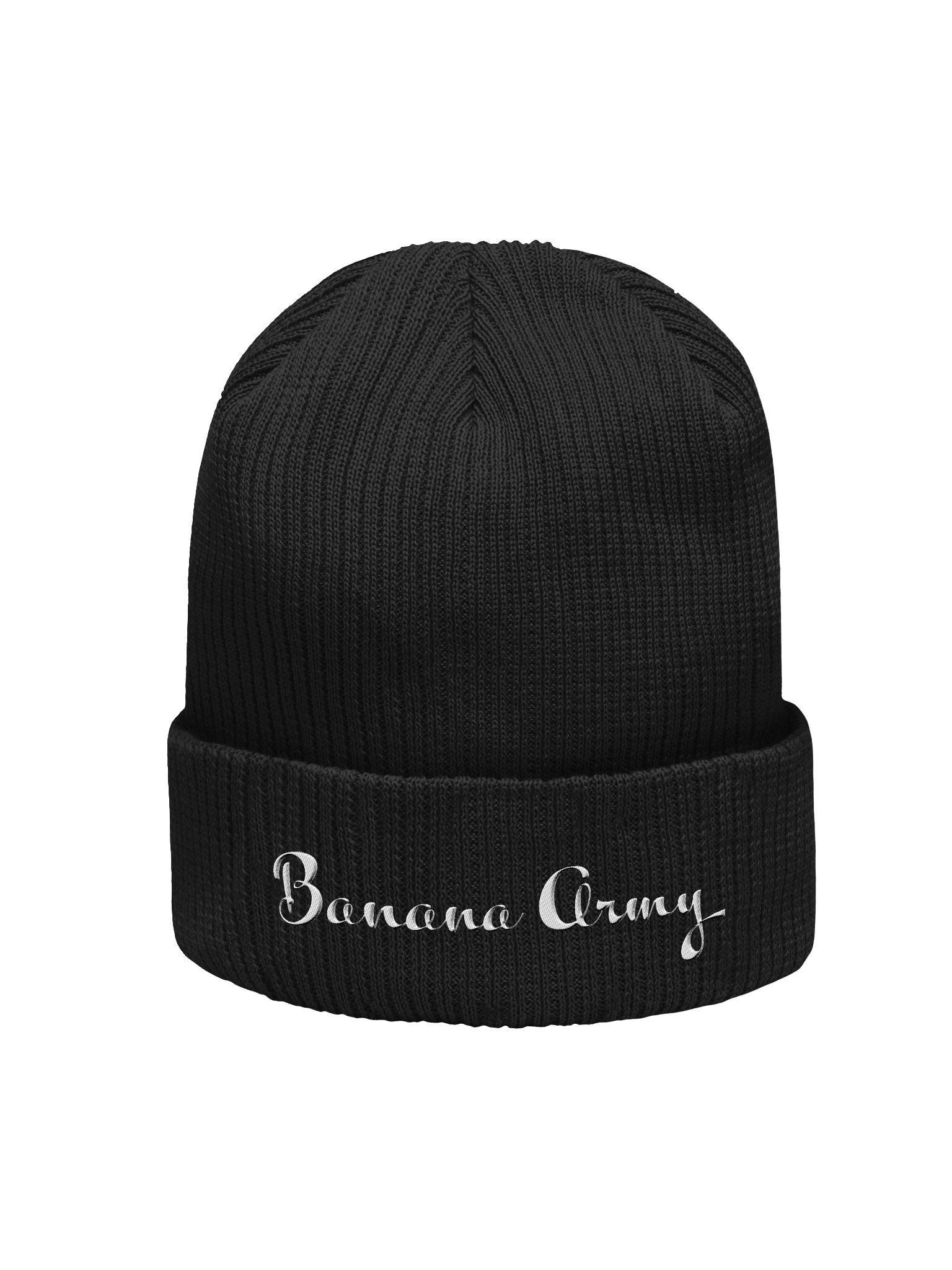 Black Banana Army Ribbed Beanie product image (1)