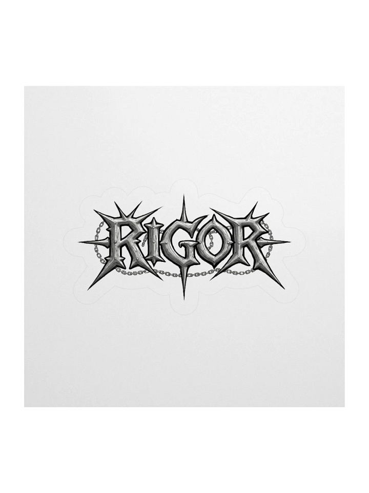 RIGOR Starburst Kiss Cut Stickers product image (1)