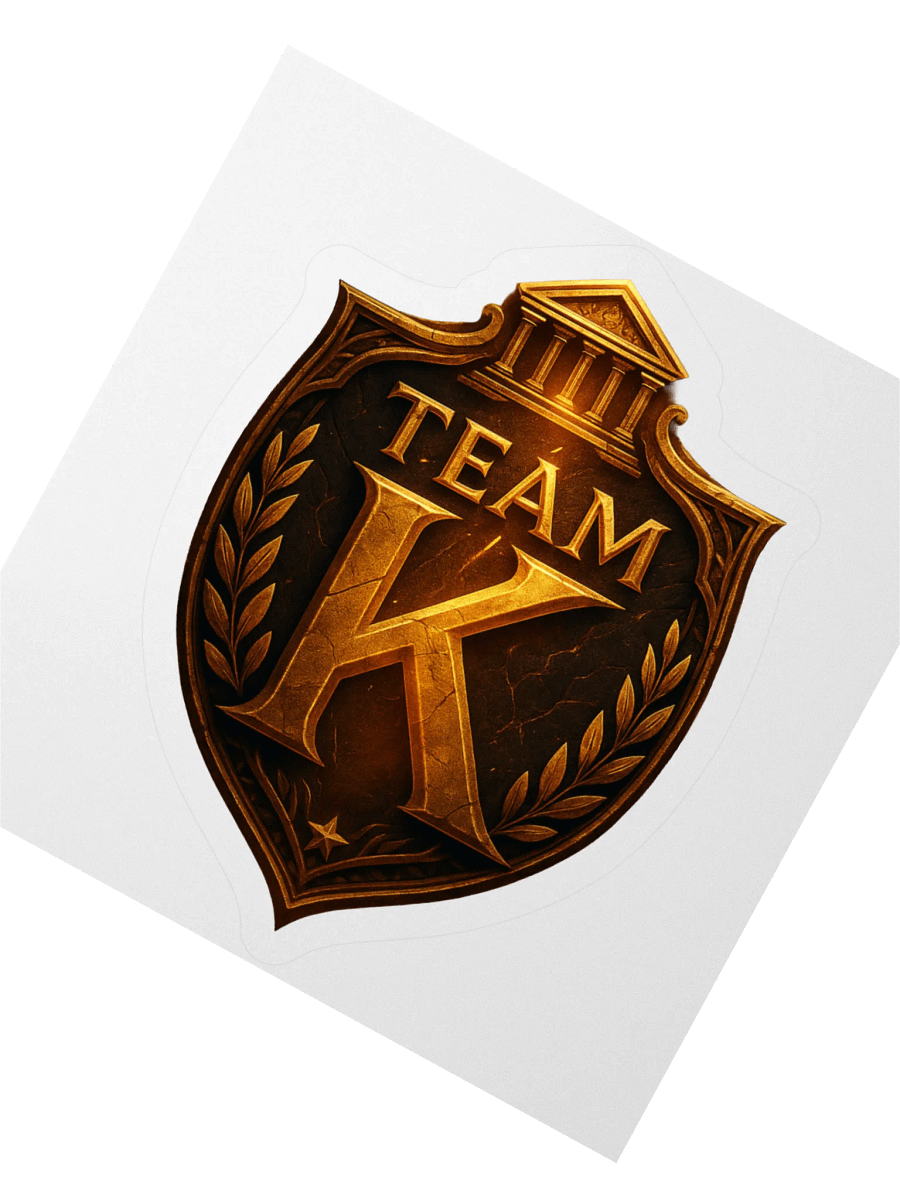 Team K V-5 STICKERS product image (2)