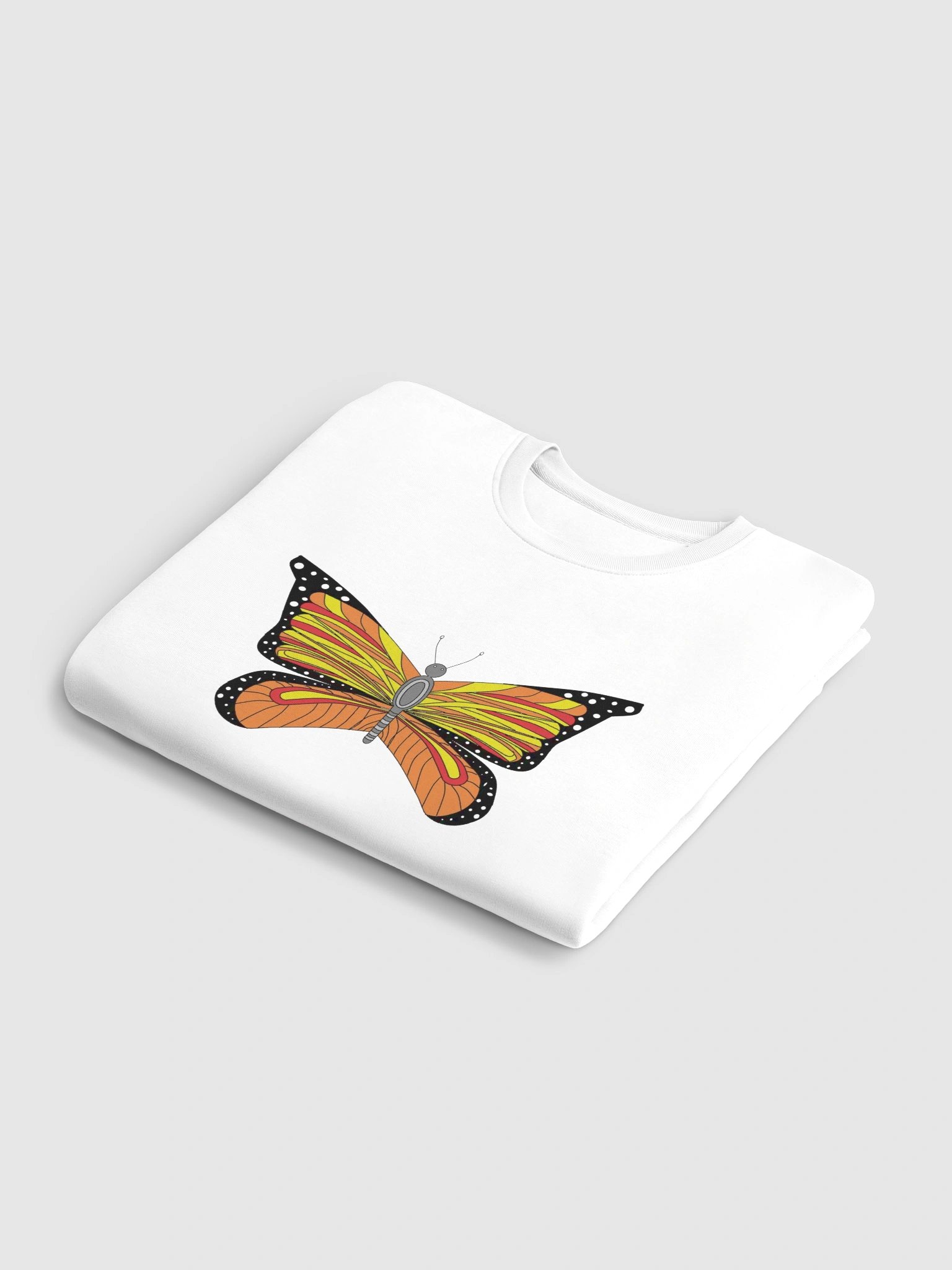 Flame Wings Butterfly Eco Sweatshirt product image (6)