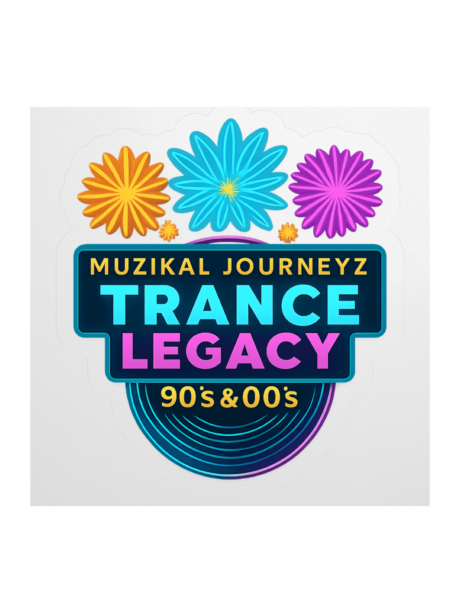 Trance Legacy Kiss Cut Stickers product image (1)