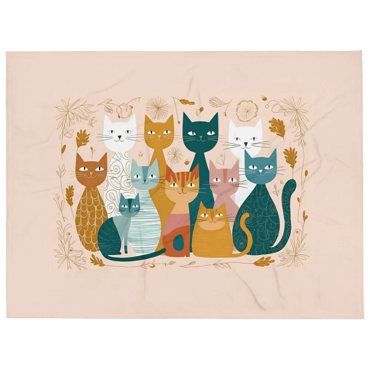 Cozy Nights Printed Throw Blanket product image (2)