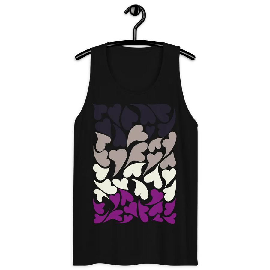 Nestled PRIDE Asexual Tank Top product image (12)