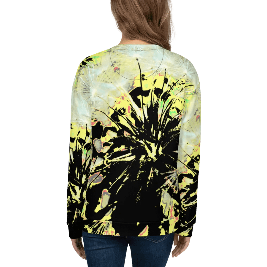 Abstract Energetic Dandelion Seeds Unisex Sweatshirt product image (9)