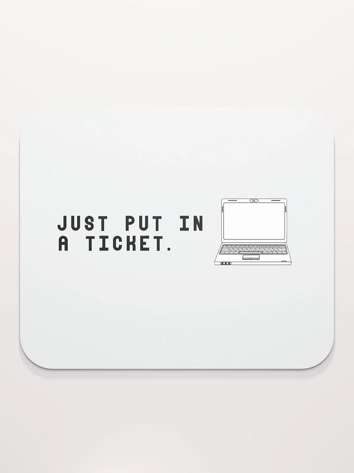 Ticket Mouse Pad product image (2)