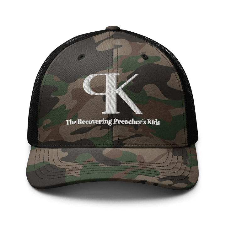 RPK Logo Camo Trucker Hat product image (1)