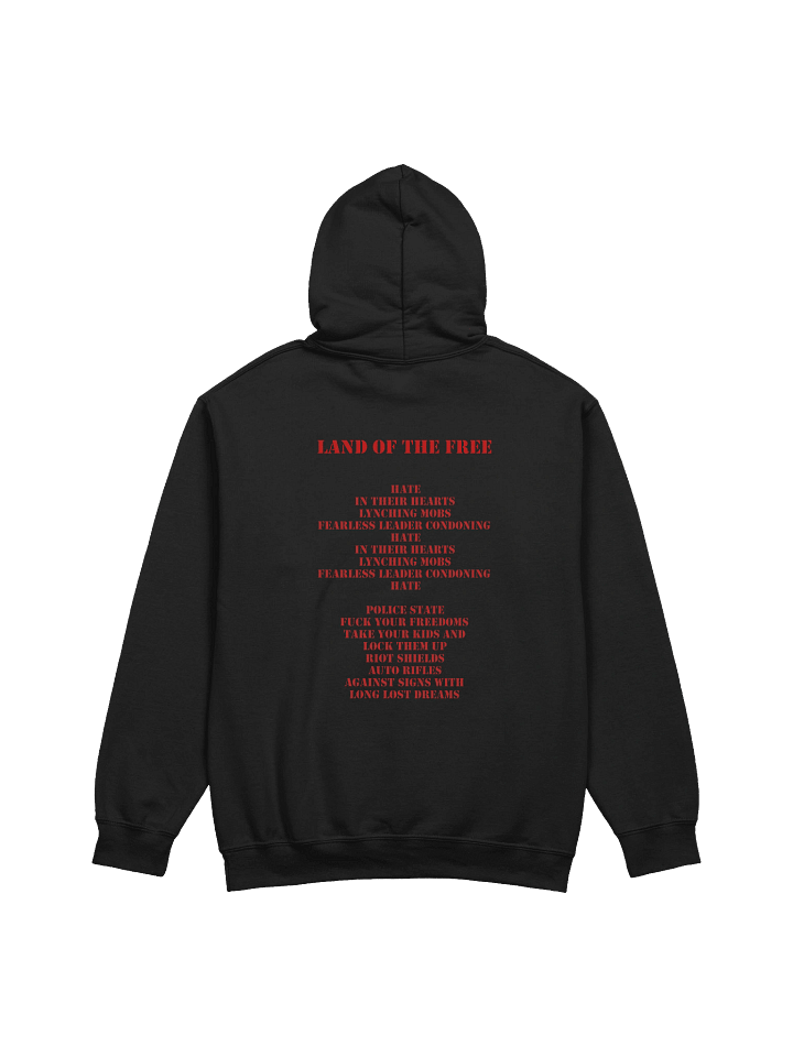 "Land of the Free" Lyric Hoodie product image (2)