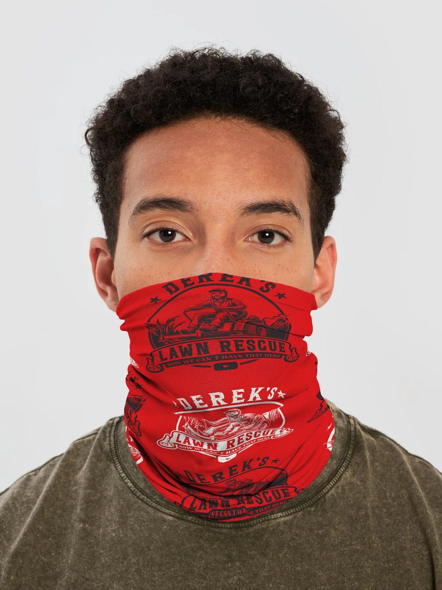 Red Rescue Neck Gaiter product image (1)