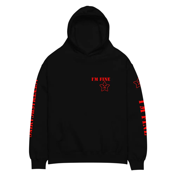 I'M FINE AMG Oversized Hoodie product image (2)