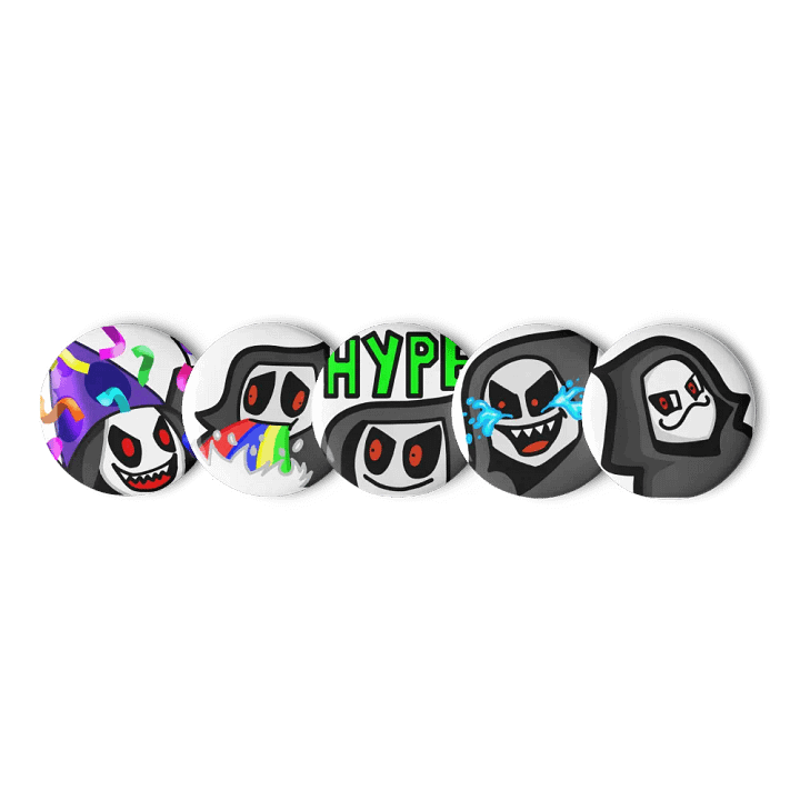 Grim Emote Pins product image (3)