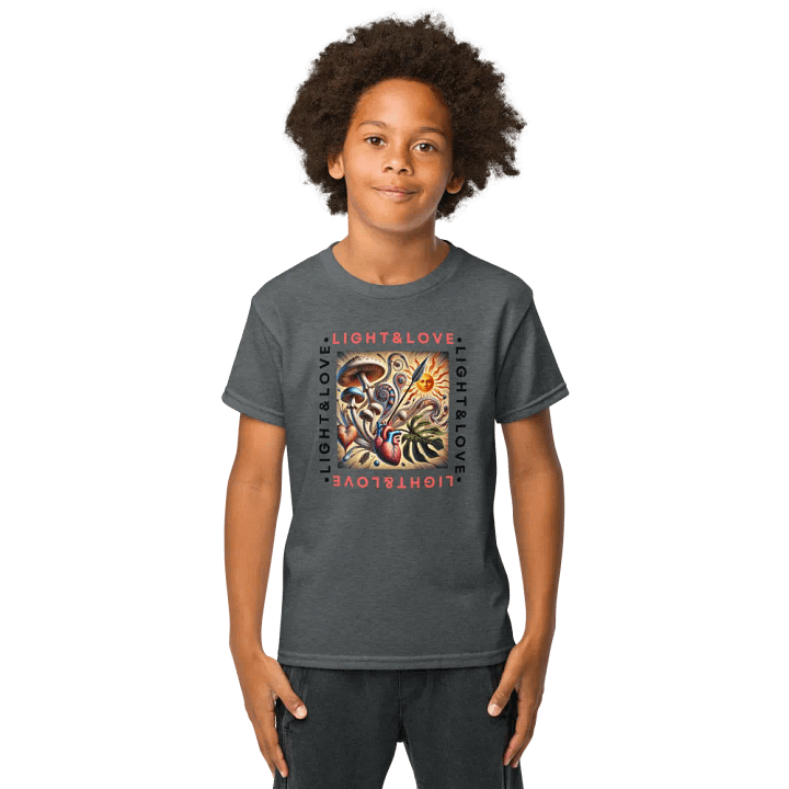 [Kids] Light & Love Tee: Stay Calm and Salvador Dalí On product image (1)