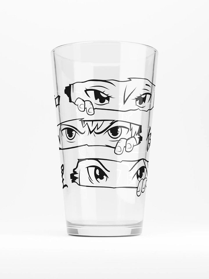 Anime Eyes Shaker Pint Glass product image (2)