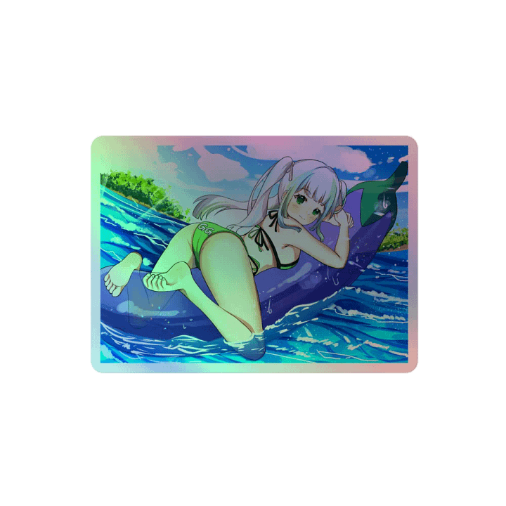 Summer Goblin Girl Holo Sticker product image (1)