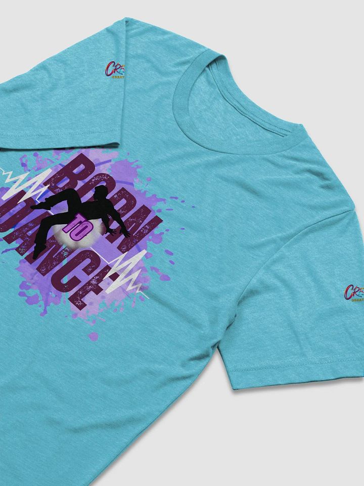 Born to Dance His Silhouette Tri blend Tee product image (1)