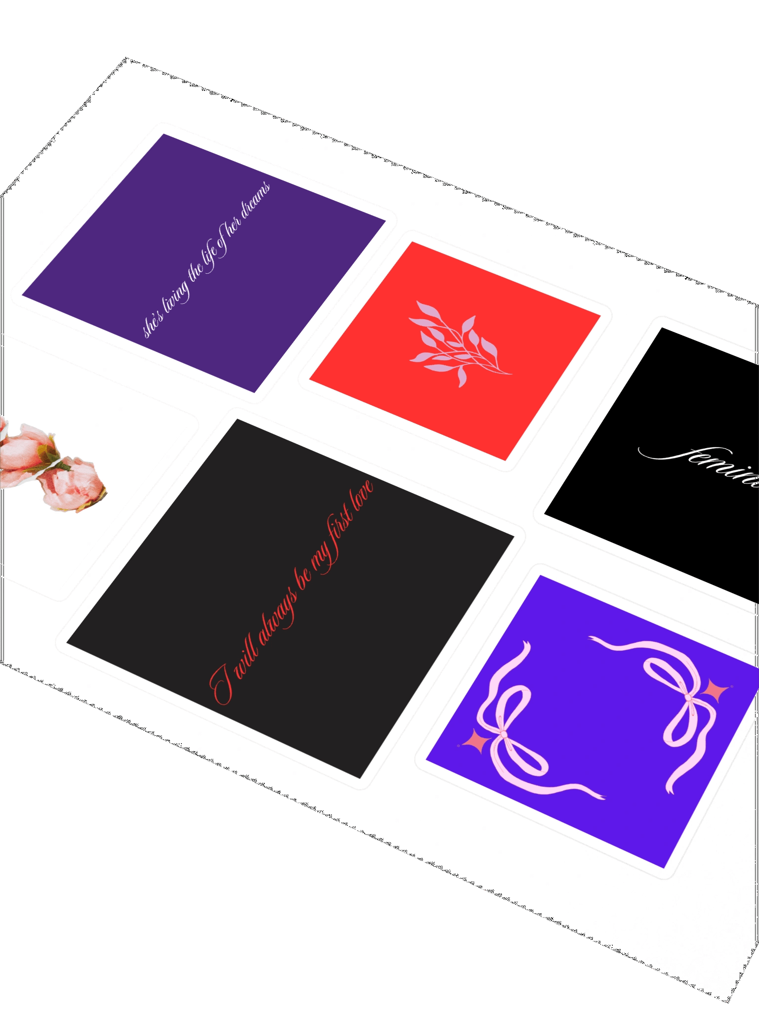 "Bloom & Empower" Sticker Collection product image (2)