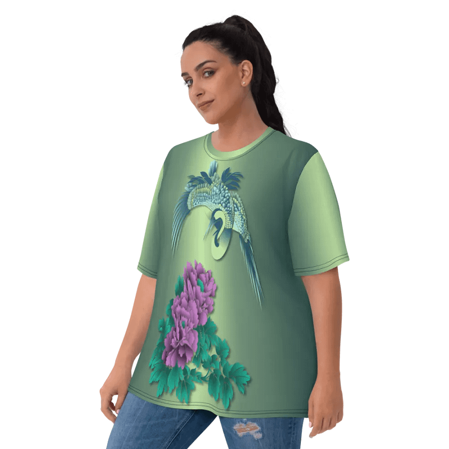 Japanese Crane All Over Print T-shirt product image (6)