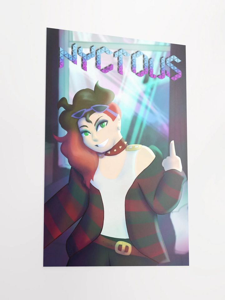 THE FIVE STAGES OF GRIEF BUT YOU'RE STILL ALIVE: Nyctous Oil Painted Poster product image (4)