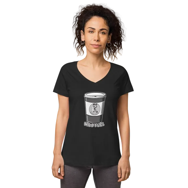 Ali K Coffee Mod Fuel VNeck Tee product image (1)