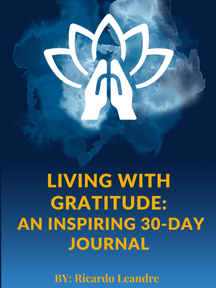 Living with Gratitude An Inspiring 30-Day Journal product image (1)