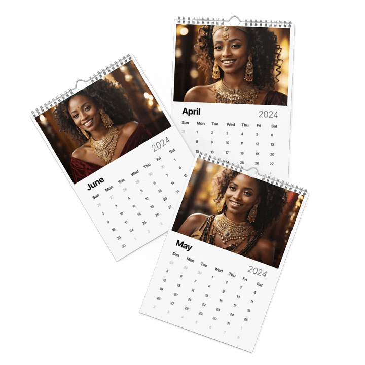 Glamour & Glow: Stylish Living 2024 Calendar product image (2)