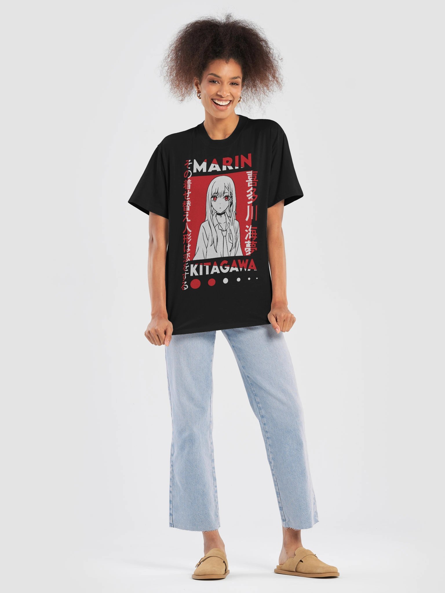 🎭 Marin Kitagawa: Monochrome Muse Tee product image (7)